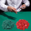 400 Pieces Plastic Poker Chips Game Chips 4 Colors Counter Card, 1 6