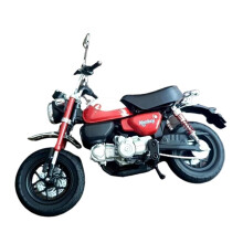 Miniature Motor Vehicle Models 1/12 Scale Little Monkey 125 Alloy Motorcycle Die Cast Replica for Adult Collectors