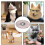 Comfortable Kitten Cone Collar, Soft Adjustable Cat Cone for Wound Protection, Lightweight Cat Licking Prevention Collar 3