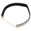 Collana da donna in pelle scamosciata con strass argento 3