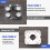 4-Array-IR-LED-Spot-Light-LED-Platine für CCTV-Kameras (52 mm Durchmesser) 7