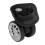 Black Nylon Suitcase Wheels - One Pair Durable Caster Replaceable Travel Wheels 8
