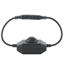 DC 12V-24V 6A Dimmerschakelaar, voor LED-lichtslang 3528,5050,5630 (zwart)