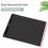 Tablet de escrita LCD com fonte monocromática de 16 polegadas Tablet de desenho digital 4
