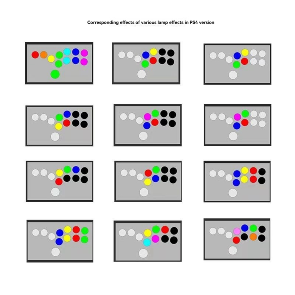 13-Toetsen Arcade Gamecontroller Controller B-image