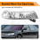 Lâmpada de seta para espelho retrovisor de carro 2003-2010 esquerda 3D0949101A 5