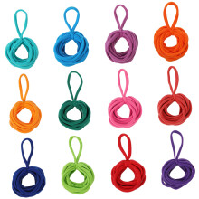 192-Piece Loom Refill Set for Elastic Craft Loops in Assorted Colors for DIY Craft Projects and Supplies