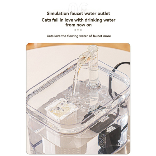 Automatic Circulation Flow Drinking Water Dispenser 1L Large Pet