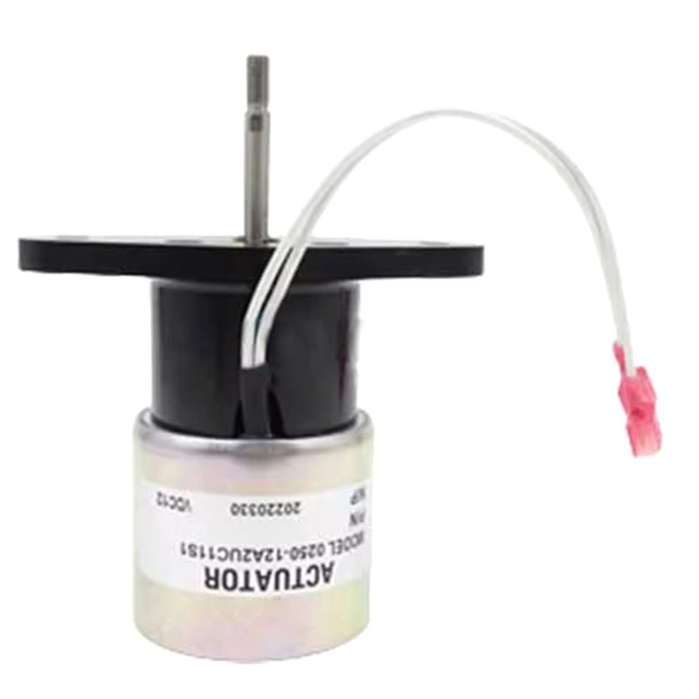 0250-12A2UC11S1 Actuador De VáLvula Solenoide De Parada De Excavadora-image