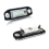 2 luci LED bianche senza errori per targa 6