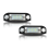 2 luci LED bianche senza errori per targa 1