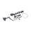 Throttle Trigger Catch Spring Pin Kit for Husqvarna 266 272 61 66 11