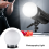 Weicher Lichtball für Fotografie, durchscheinender Diffusorball, Blitzlicht 2