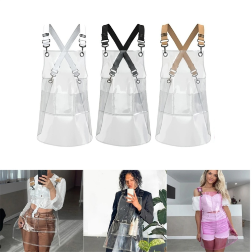 Kitchen Hair Salon Barber Apron with Pockets A 1