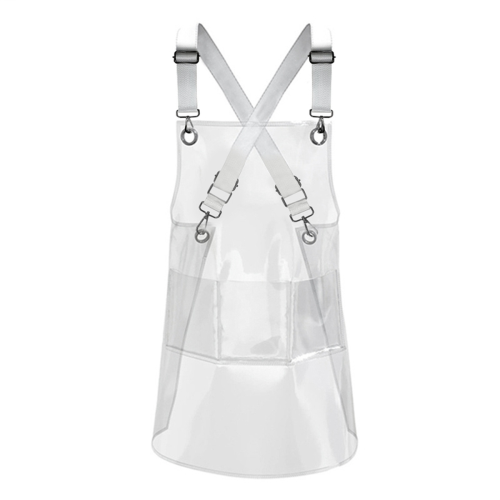 Kitchen Hair Salon Barber Apron with Pockets A