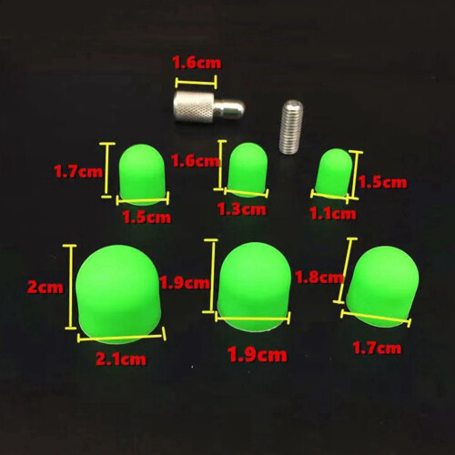 Outil de réparation de bosses de voiture, têtes d'interface M8, têtes de remplacement 1