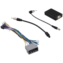 Adaptador de arnés de cableado estéreo para coche de 16 pines, caja de protocolo, decodificador de bus CAN