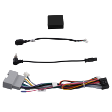 Caja de protocolo adaptador de arnés de cableado estéreo Android para automóvil de 16 pines para