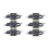 Módulo de câmera 6Pcs OV9732 100 graus 1280x720 30fps para AutoDarts IO 1