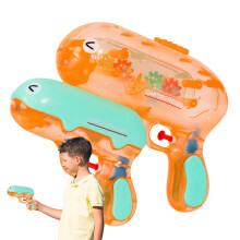 Water Sprinklers 2-Piece Outdoor Water Toy Set - Cute Design for Summer Parties, Competitions, Family Fun, Orange Color