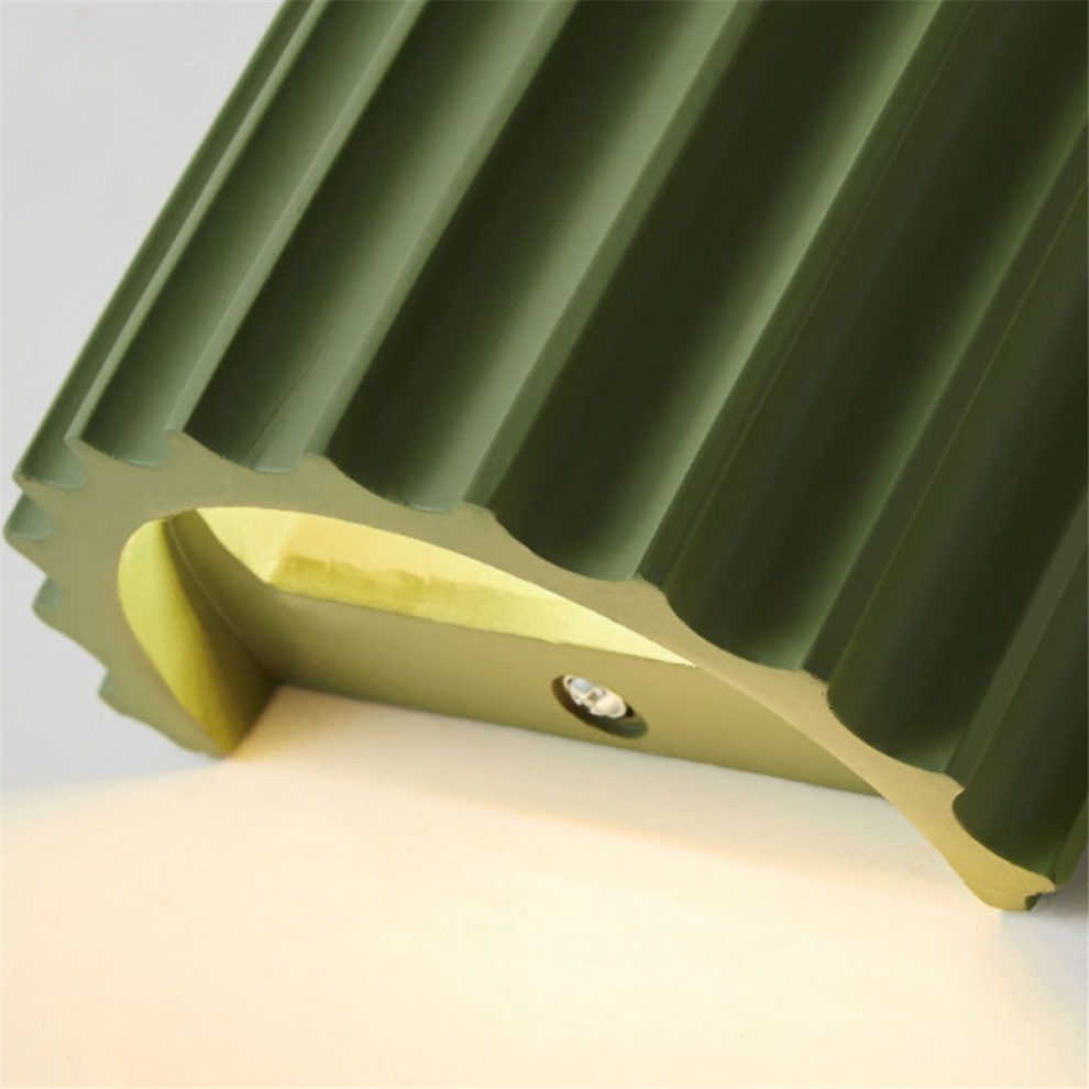 Moderne Led-Wandlamp Van Hars, 110 V, Inclusief 3-Kleurige Lichtbron A-image