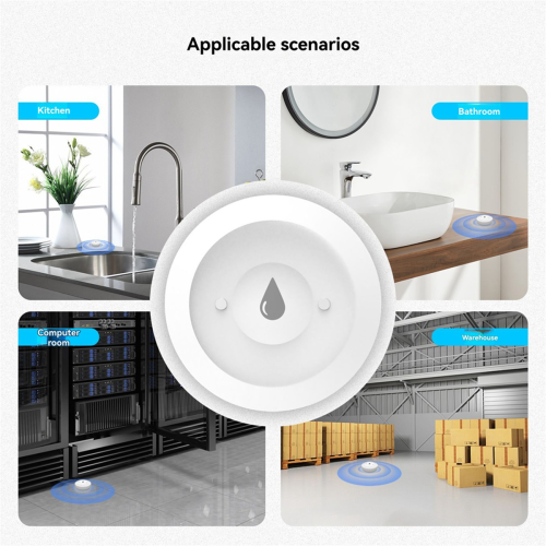 Tuya ZigBee Smart Wassersensor Wassertank voll Alarm 1