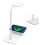 15W LED bureaulamp, draadloos opladen, flexibele touch, zwart 2