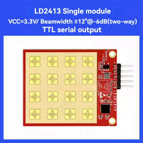 24G Waterniveaudetectiesensor LD2413 Radarmodule, alleen module 2