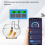 Wifi 7 in 1 Wasserqualitätstester PH ORP TDS EC Temp Feuchtigkeitsmessgerät 6