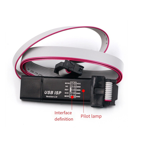 USB ISP USBISP USBASP ASP-programmeur voor 51 AVR WIN7 64 1