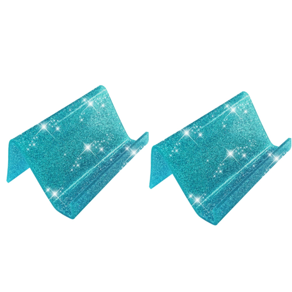 Visitekaartjeshouder Organizer Acryl Glitter Kleurenkaartstandaard-image