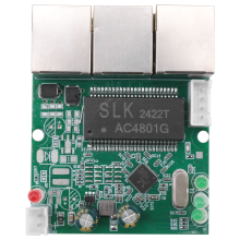 Mini commutateur Ethernet Fast Switch 3 ports 10/100 Mbps