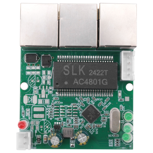 Mini commutateur Ethernet Fast Switch 3 ports 10/100 Mbps
