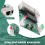 Mini commutateur Ethernet Fast Switch 3 ports 10/100 Mbps 5