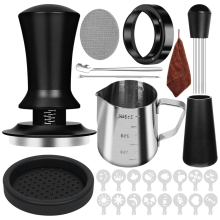 10 PCS Espresso Zubehör Kaffee Espresso Tamper Set 51mm