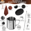 10 PCS Espresso Zubehör Kaffee Espresso Tamper Set 51mm 4