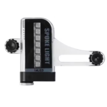 14 RGB LED Fietswiel Spaaklicht Fietswaarschuwingslichten Decoratie
