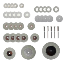 Diamantový pílový kotúč Mini kotúčová píla 38 ks 18-60 mm