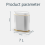 7L Sensor Trash Can for Kitchen Garbage Tin for Bathroom Light Luxury 6