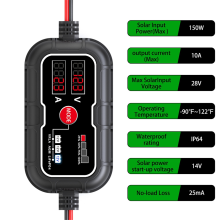 10A 12V Lithium-Batterie Digital MPPT Solar Charge Panel Controller