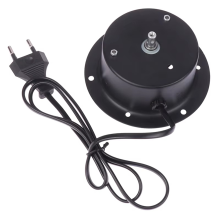 Motor giratório com plugue para pendurar luz de espelho de vidro plugue UE