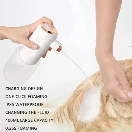 USB-C oplaadbare elektrische schuimshampoodispenser 2