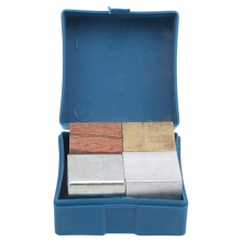 Conjunto de cubos para experimento de física de medição de densidade - ferramenta de ensino
