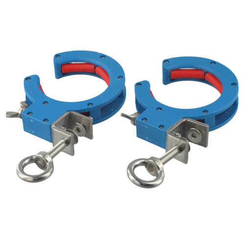 Rodillo auxiliar para tendido de cables, abrazadera ajustable, polea, cable y alambre 1