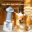 Pet Shower Gel Foaming Machine Bubble Machine Dog Cat Bath 4
