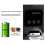 Fones de ouvido sem fio Bluetooth para celular preto 4