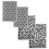 Plastic Embossing Folders 4PCS Set for Scrapbooking and Card Making DIY 15