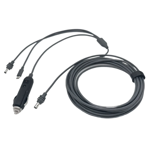 For Mini to DC Power Cable Mini Type-C Style-5meters