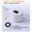 30 LED naaimachinelamp, draagbare werklamp, 2-pack, EU-stekker 3