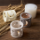 Round Candlestick Silicone Mold DIY Star Moon Tealight Candle Holder 3